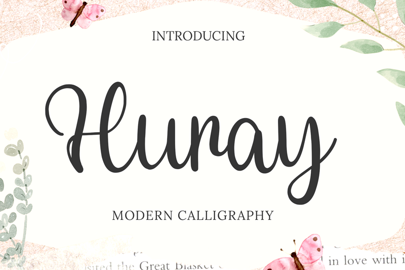 Huray Free Font Download