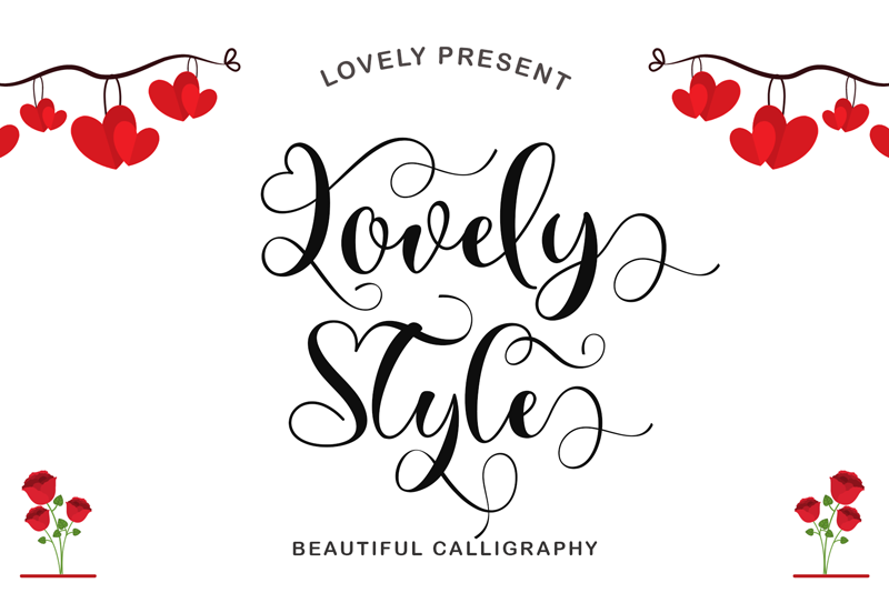 Lovely Style Free Font Download