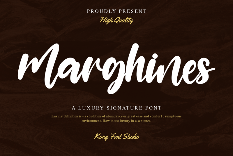 Marghines Free Font Download