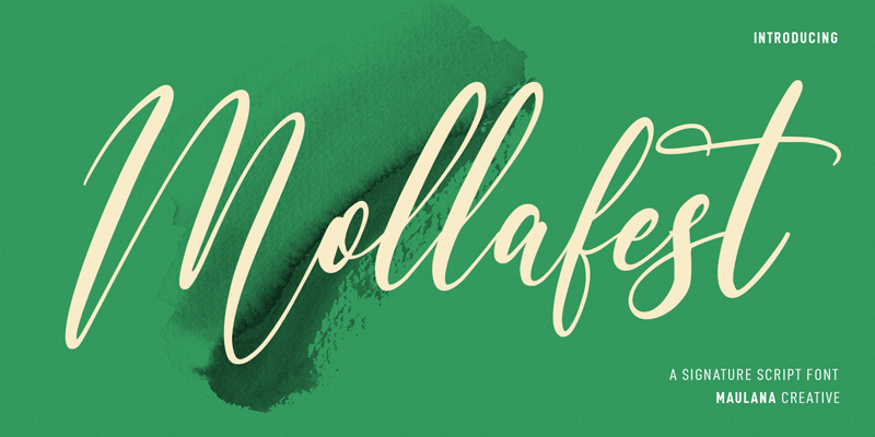 Mollafest Free Font Download