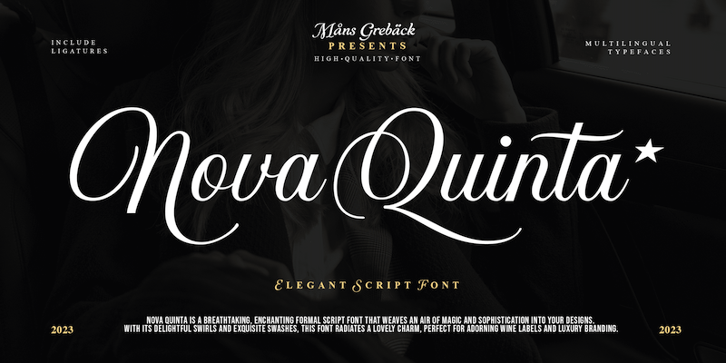 Nova Quinta Free Font Download