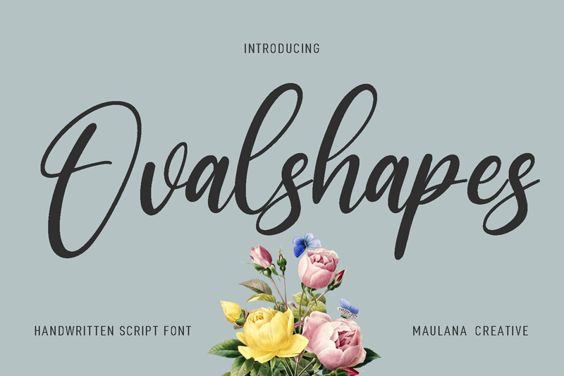 Ovalshapes Free Font Download