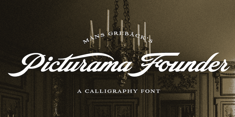 Picturama Founder Free Font Download