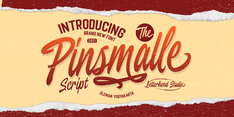 Pinsmalle Free Font Download