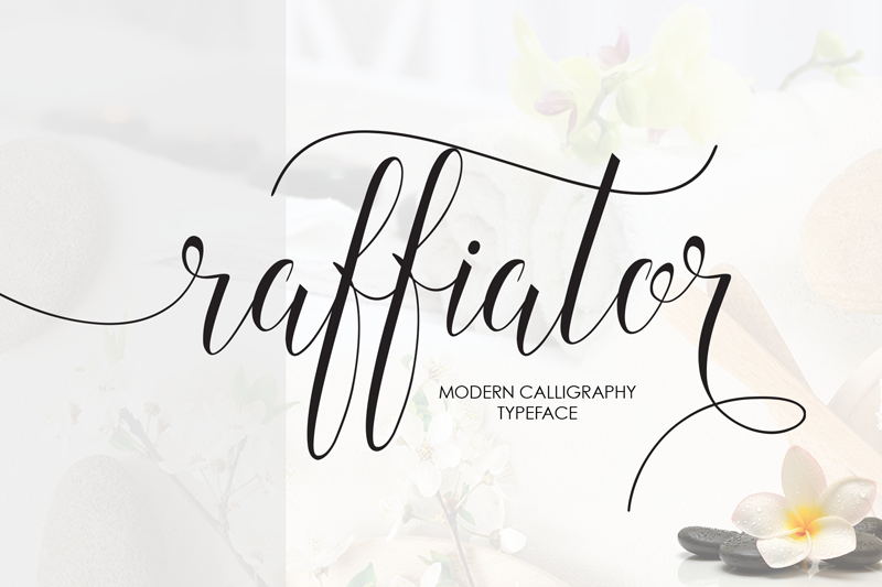 Raffiator Free Font Download