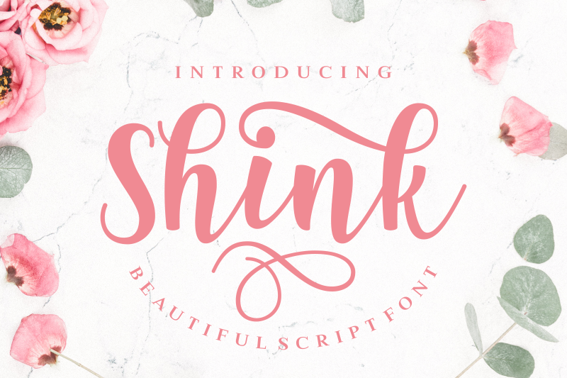 Shink Free Font Download