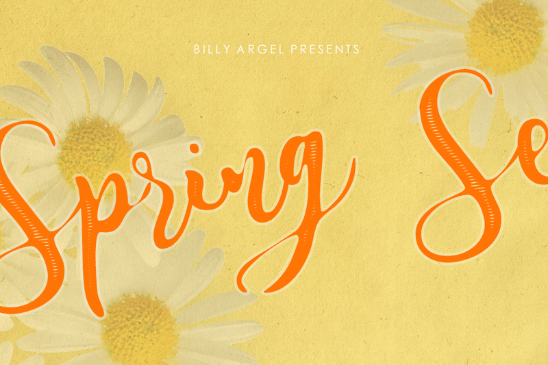 Spring Season Free Font Download