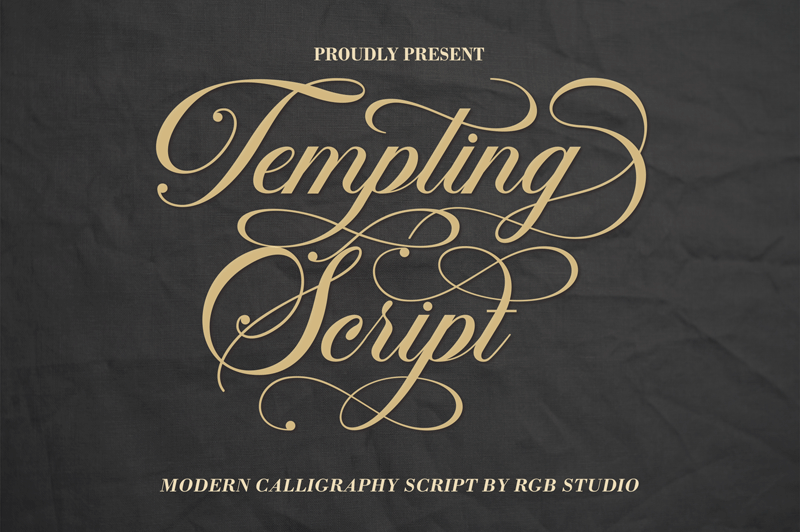 Tempting Free Font Download