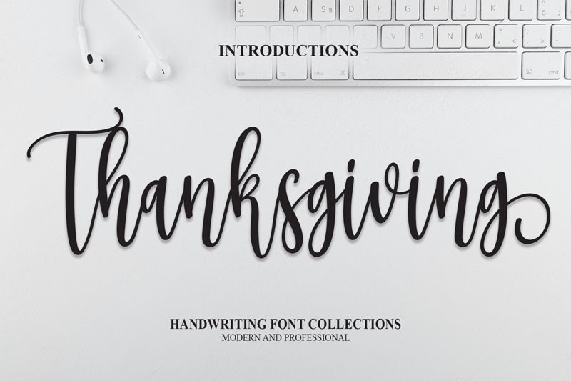 Thanksgiving Free Font Download