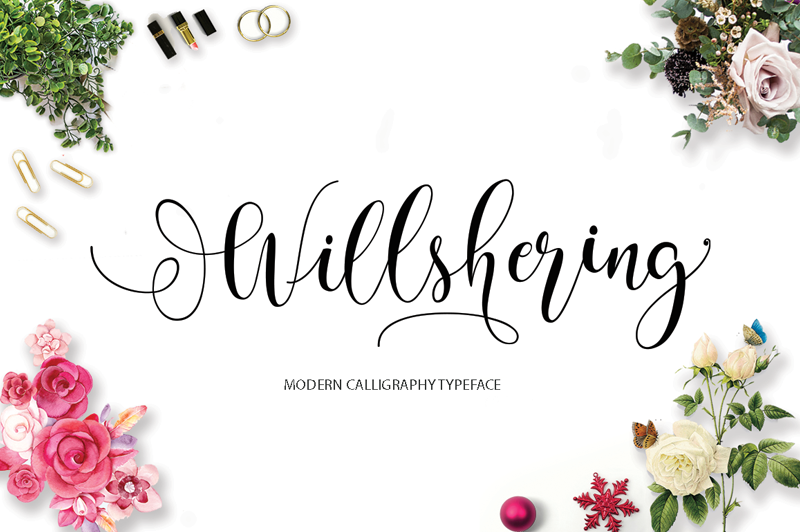 Willshering Free Font Download